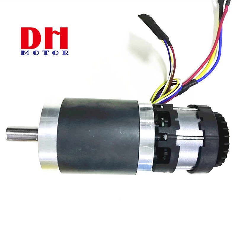 57mm BLDC Gear Motor For Electric Winch Handle Ewincher