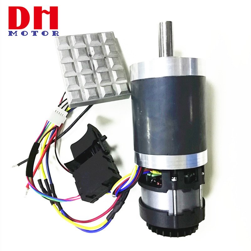 57mm BLDC Gear Motor For Electric Winch Handle Ewincher