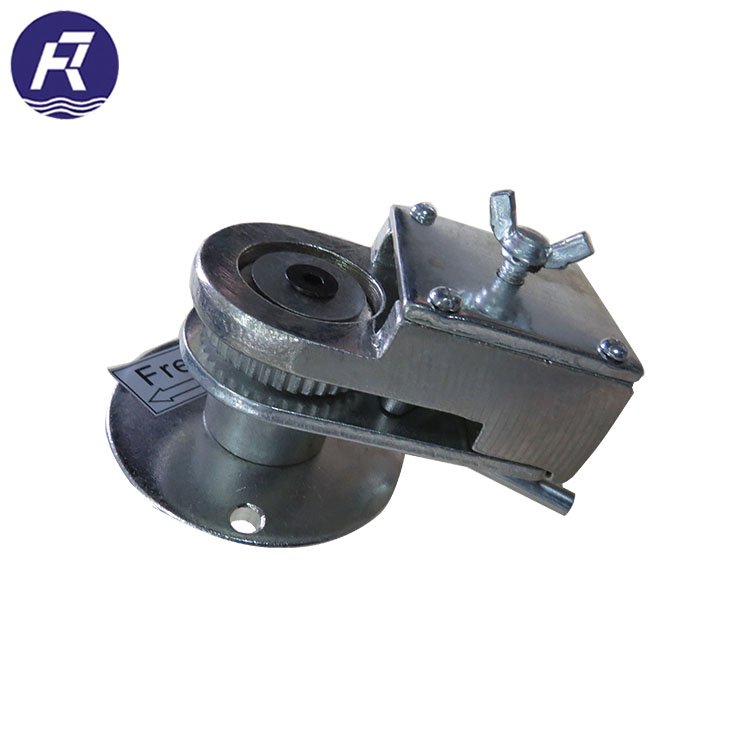 Portable wire rope manual hand anchor winch