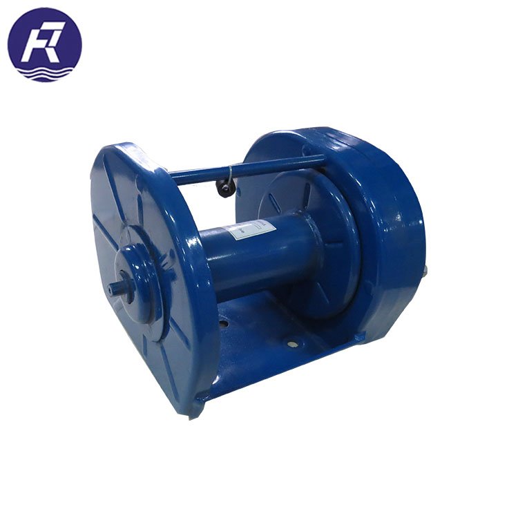 Portable wire rope manual hand anchor winch