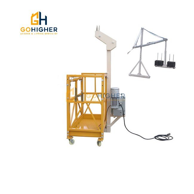 professional skyscraper window cleaning winch machine suspended platform