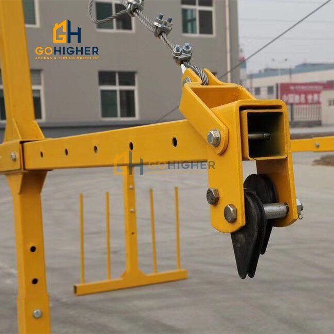 professional skyscraper window cleaning winch machine suspended platform