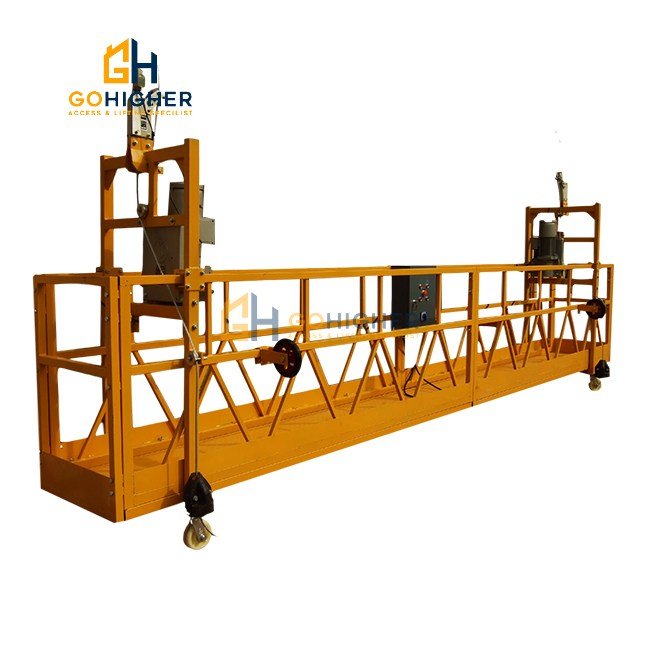 professional skyscraper window cleaning winch machine suspended platform