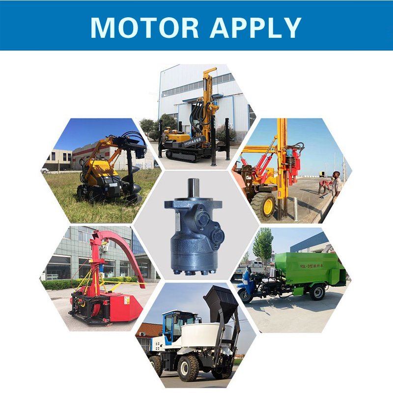 Hot Sale Eaton Danfoss Type 90M Series Hydraulic Plunger Motor For Winch With Brake High Torque Rock Dill