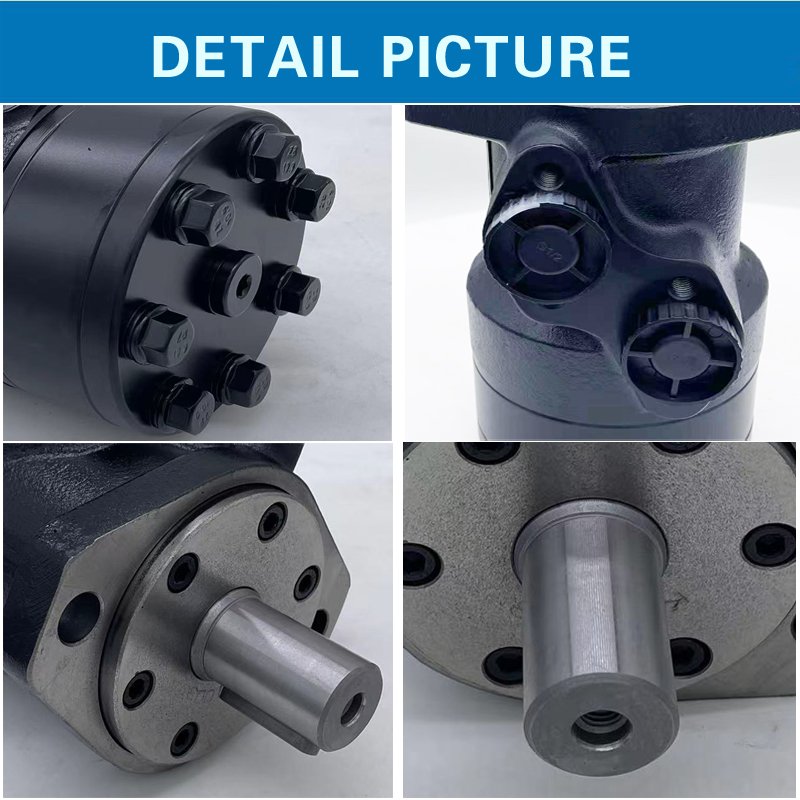 Hot Sale Eaton Danfoss Type 90M Series Hydraulic Plunger Motor For Winch With Brake High Torque Rock Dill