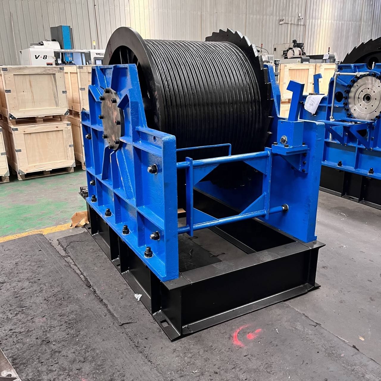 Hot sale 1T 3T 5T 20T 50T Fishing Trawler Hydraulic Winch with Planetary Gear Box Reducer