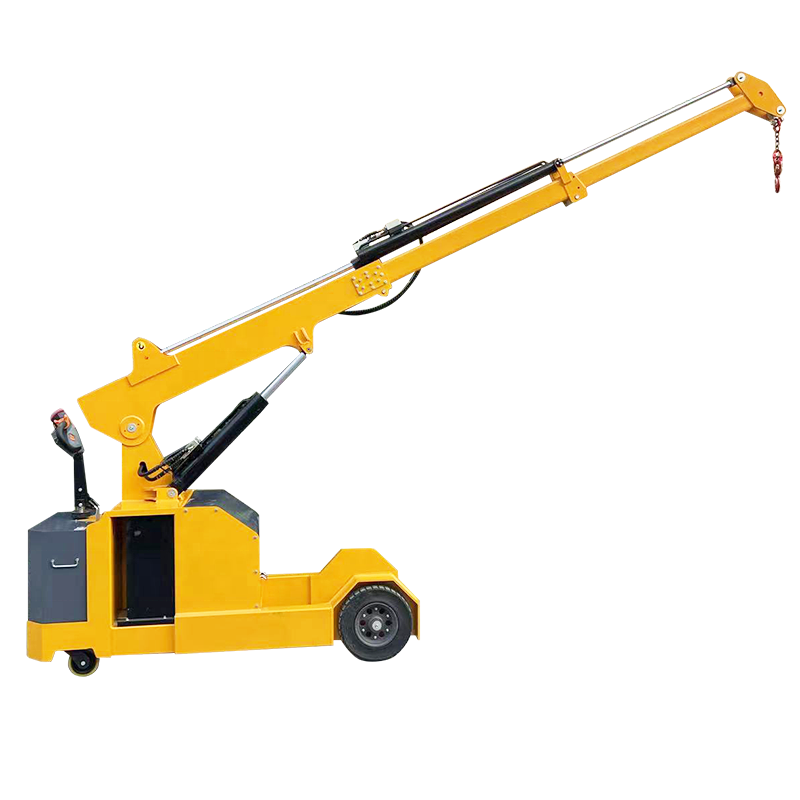 Mini Electric Winch 12000Lbs Crane Hydraulic Lift Hoist Portable Jib Crane Used For Workshop