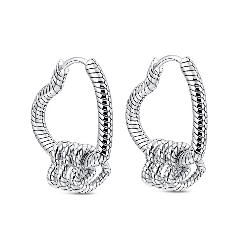Top Sell 925 Sterling Silver Hoop Earrings Butterfly Heart Star Pearl Fine Charms Sparkling Earrings Wedding Jewelry Anniversary