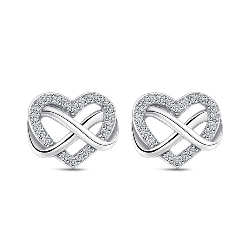 Top Sell 925 Sterling Silver Hoop Earrings Butterfly Heart Star Pearl Fine Charms Sparkling Earrings Wedding Jewelry Anniversary
