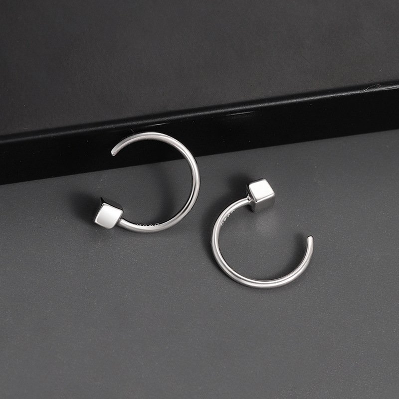 Fashion Fine Earrings Jewelry Tiny Gold Plated Diamond Earrings for Women Men Wholesale Bulk Jewelry