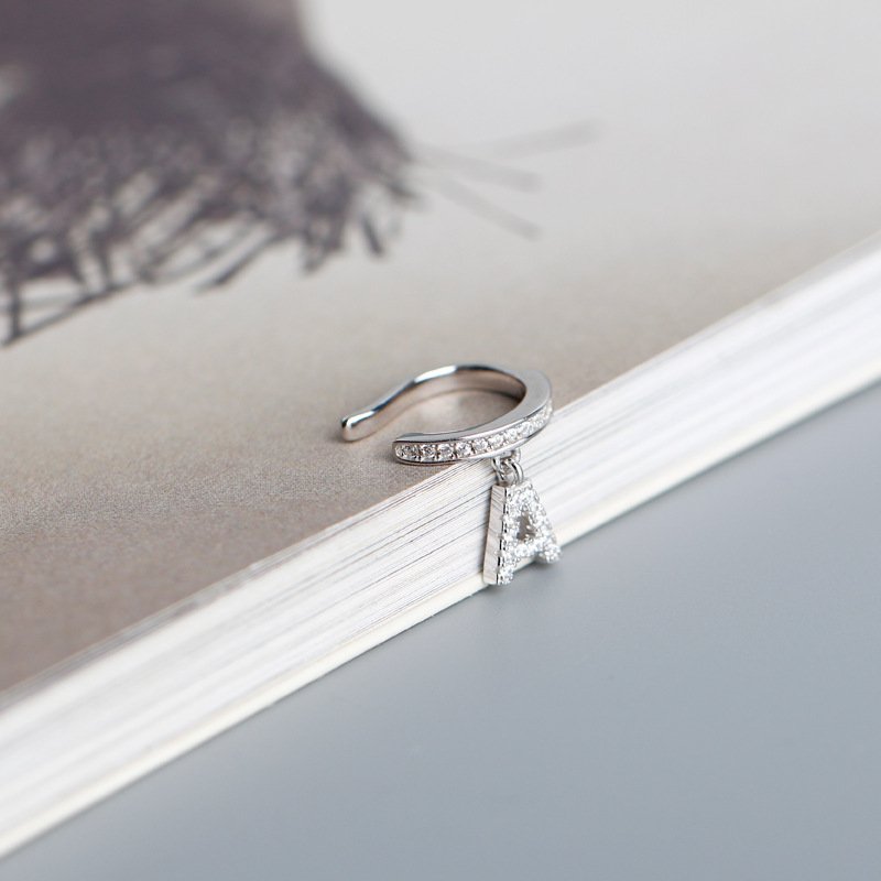 Powell Fine Earring Women Accessories Jewelry Zircon Paved S925 Sterling Silver Ear Cuff Earrings