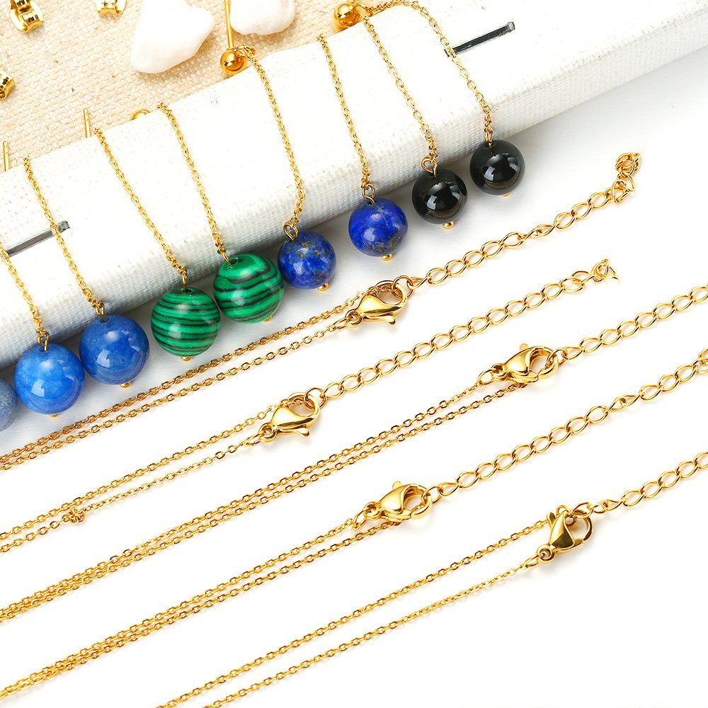 Wholesale Custom Bulk Custom Vintage Silver Stainless Steel Luxury Fashion Fine Necklace Earrings Drop Jewelry Sets for Women