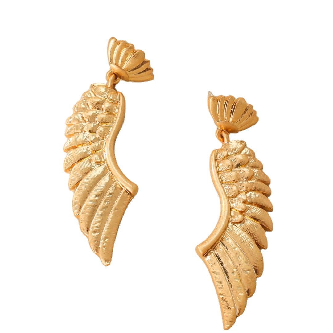 Stainless Steel Statement Stud Earring Open Hoop Earrings For Women