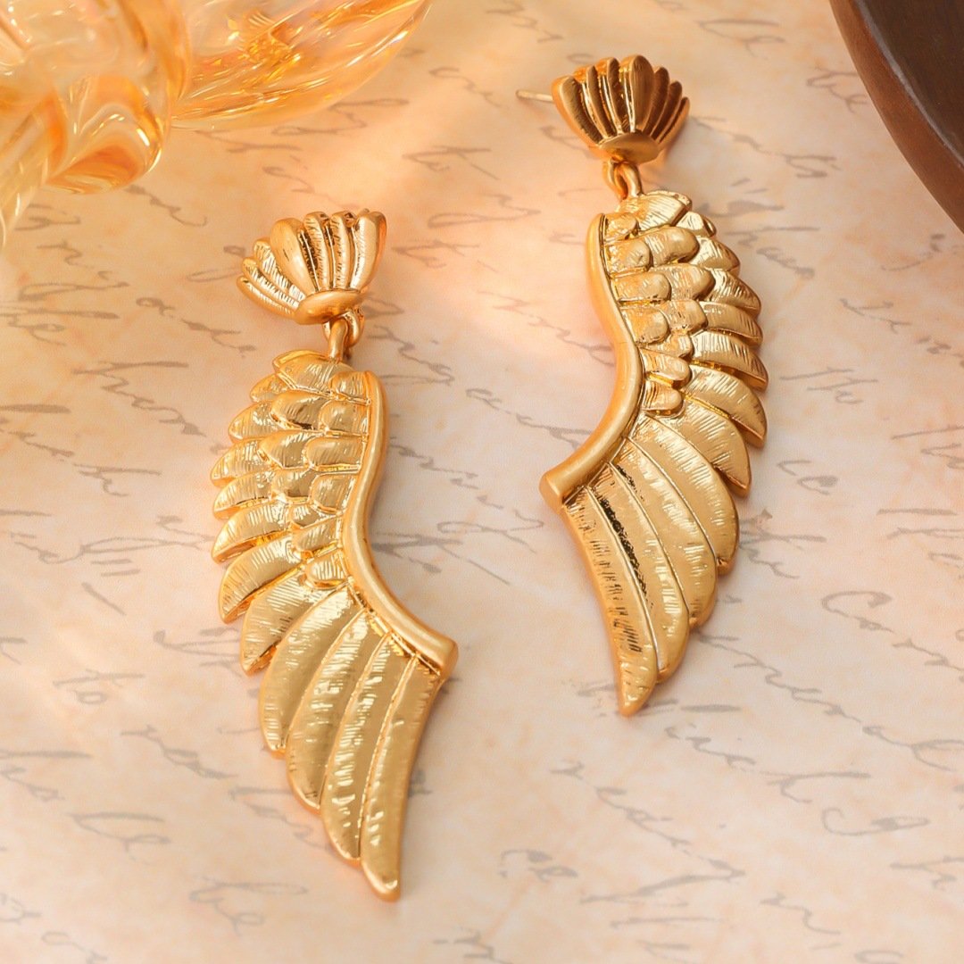 Stainless Steel Statement Stud Earring Open Hoop Earrings For Women