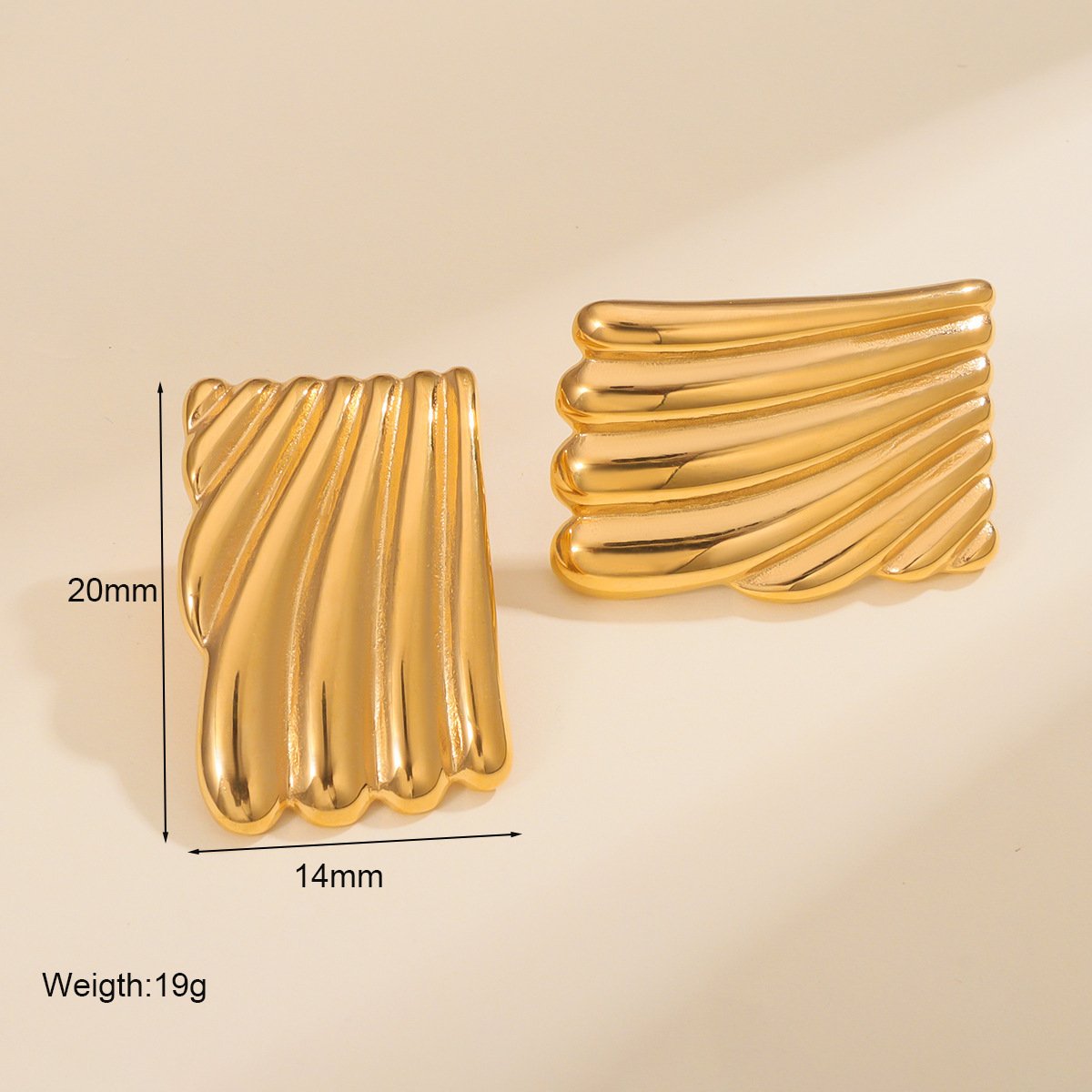 Styles Designing Customized Stainless Steel Geometric Hypoallergenic Ladies Brand Flower Earrings For Women