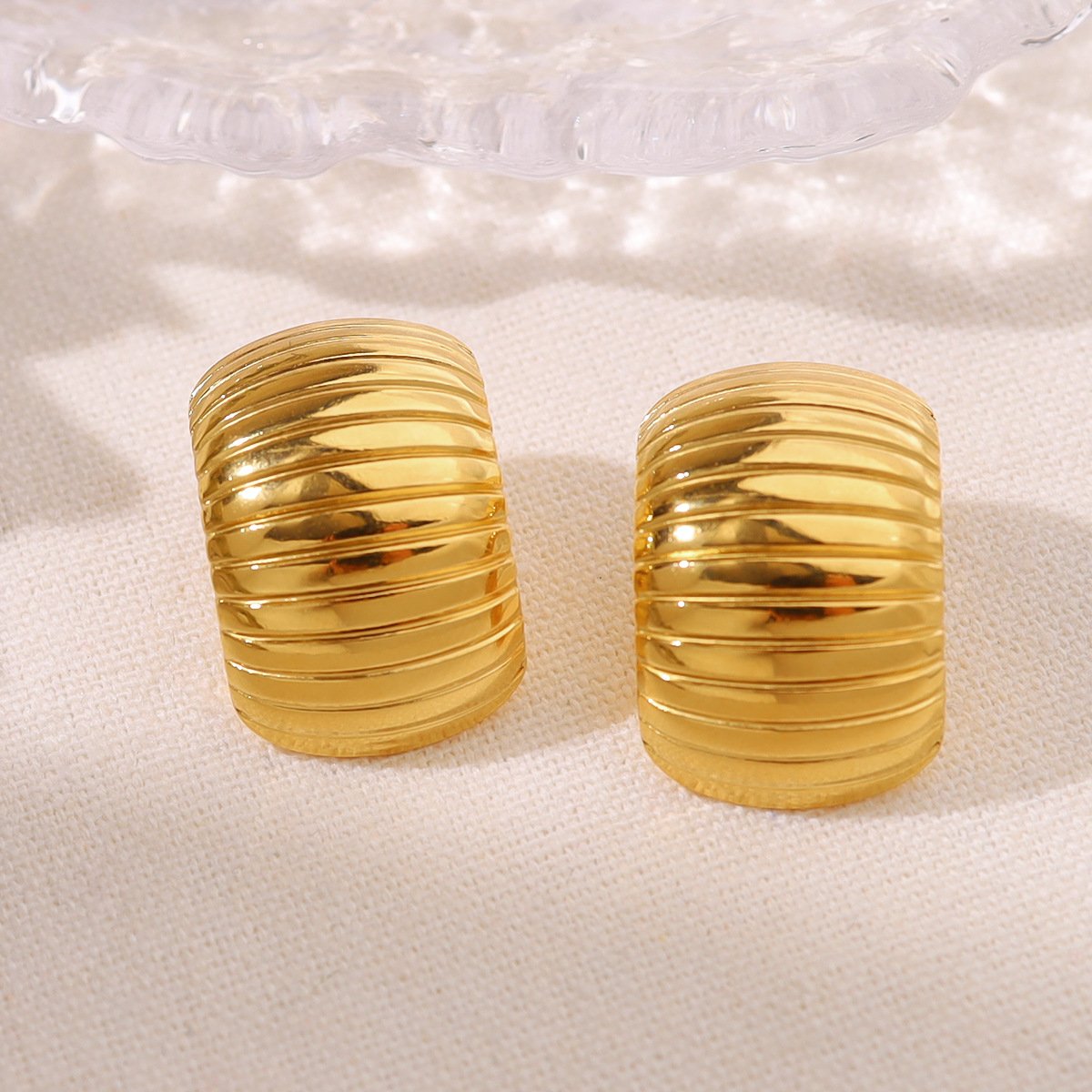 Wholesale Korean Jewelry Earrings New Wings Full Diamond Shining Star Pearl Knitted Earrings Wedding Occasions Copper Main