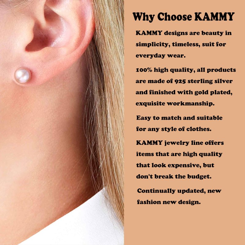 Fashion Earrings Sterling Silver Vintage Wedding Womens Silver Pearl Earrings Small Pearl Stud Earrings For Women