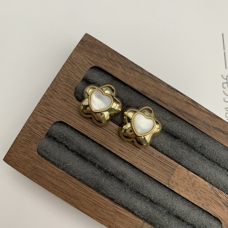 Factory Direct Silver Earrings Geometric Irregularity Earrings Waterproof Jewelry Earrings