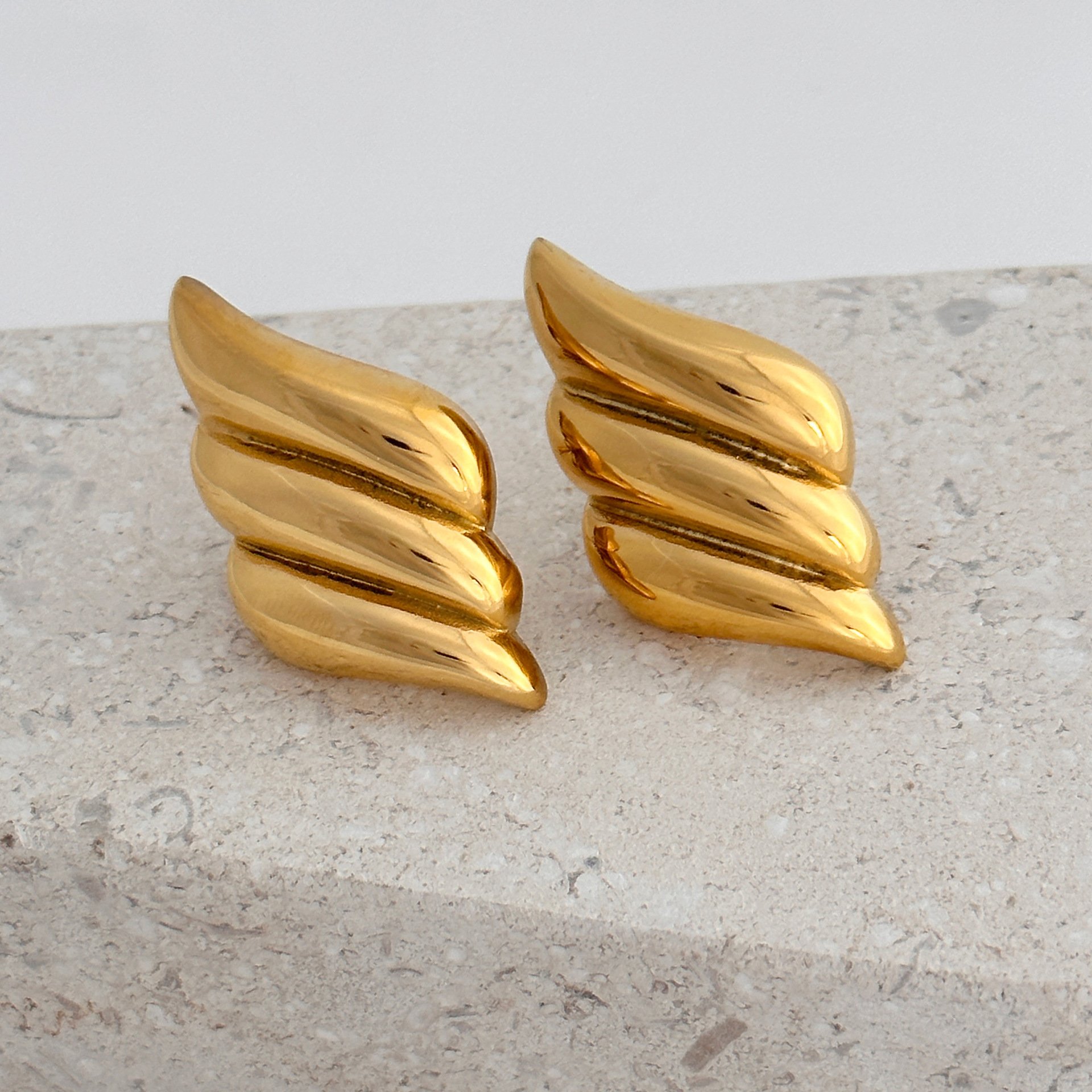 Stud Earrings for Women Personalized Jewelry Stainless Steel Earrings Fashion Earrings Pendientes de moda 2023 Brincos femininos