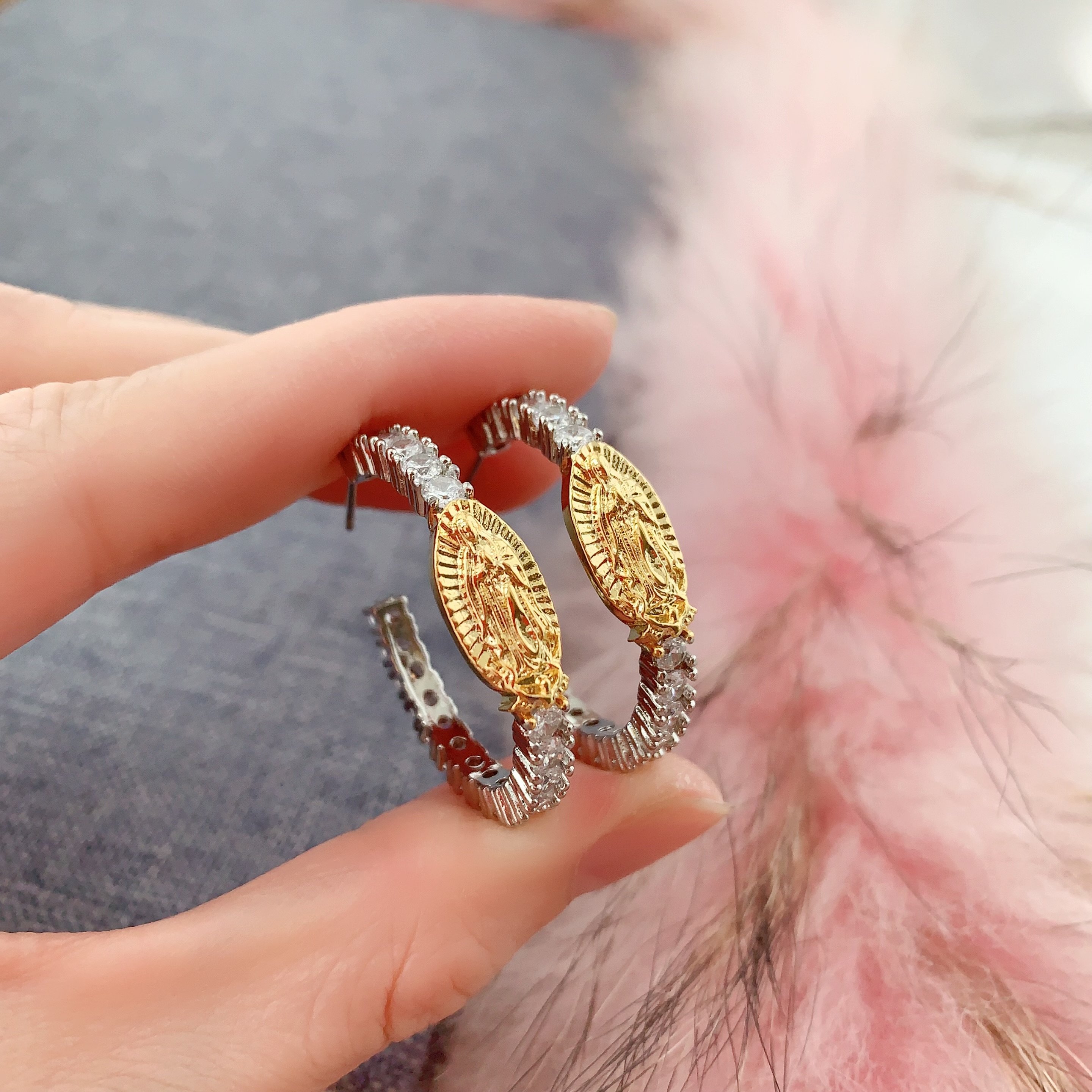 BD-B5521 Wonderful luxury women earring high quality cuff earring studs nice party jewelry fancy silver hoop earring fashion