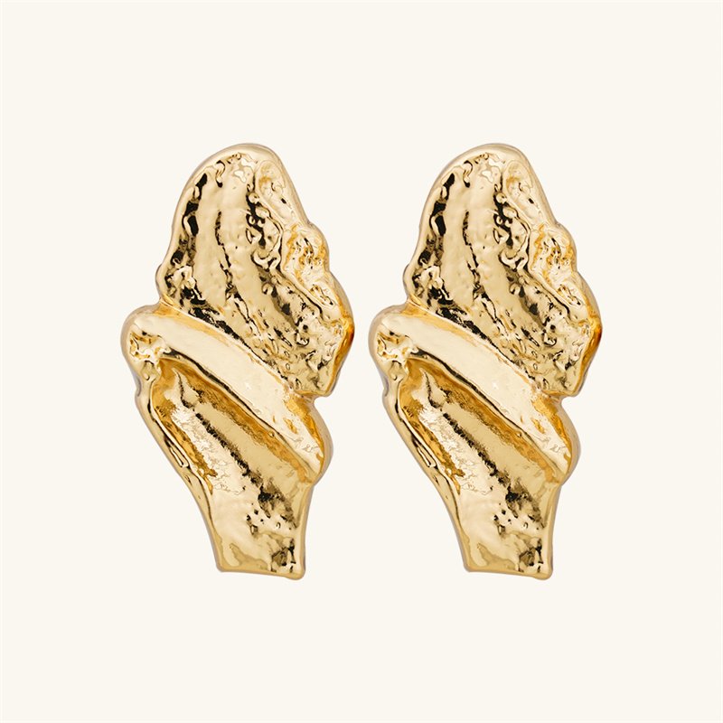 Goreal 035 Unisex Stud Earrings Free Sample Hawaiian Style Trendy Diamond-Studded Stainless Steel Hypoallergenic Jewelry Fashion