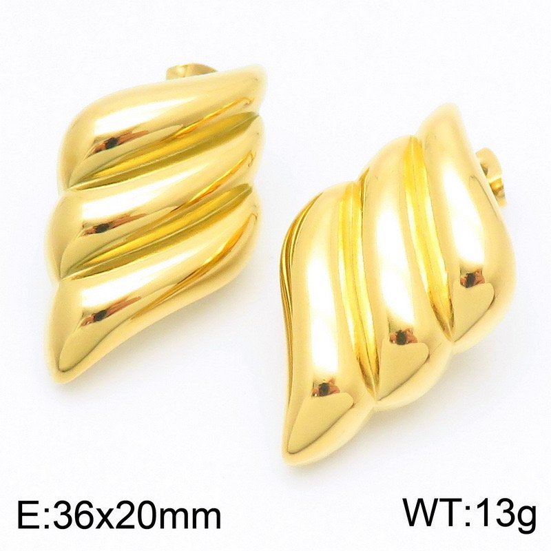 Cross border niche design angel wing earrings light luxury trendy daily temperament earrings new style