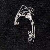 Hot Sale Fashion Elf Fairy Earrings Cuff Dainty Vintage Inlaid Pearl Elf Fairy Ear Cuff for Women Girls