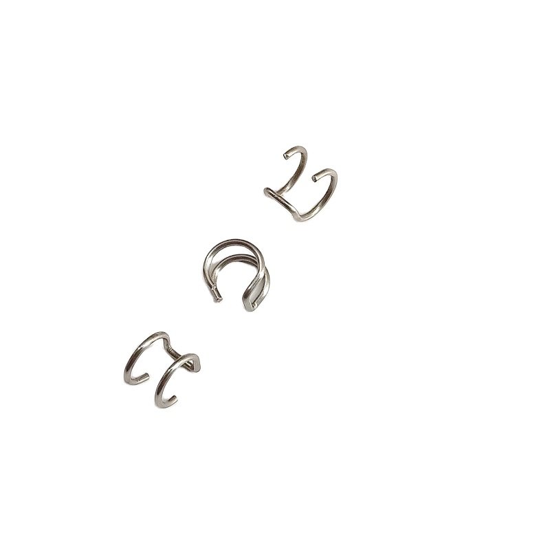 Simple Fashion Earrings Leaf Cuffs Clip for Women Climbers No Piercing Cartilage U-Shape Fine Earring Jewelry