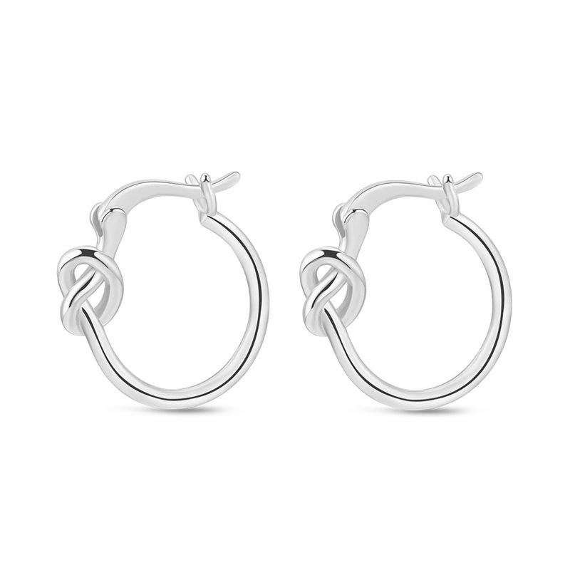 New 925 Sterling Silver Simple Solid Color Original Design Classical Stud Earrings Women Girls Fine Jewelry Wholesale Customized