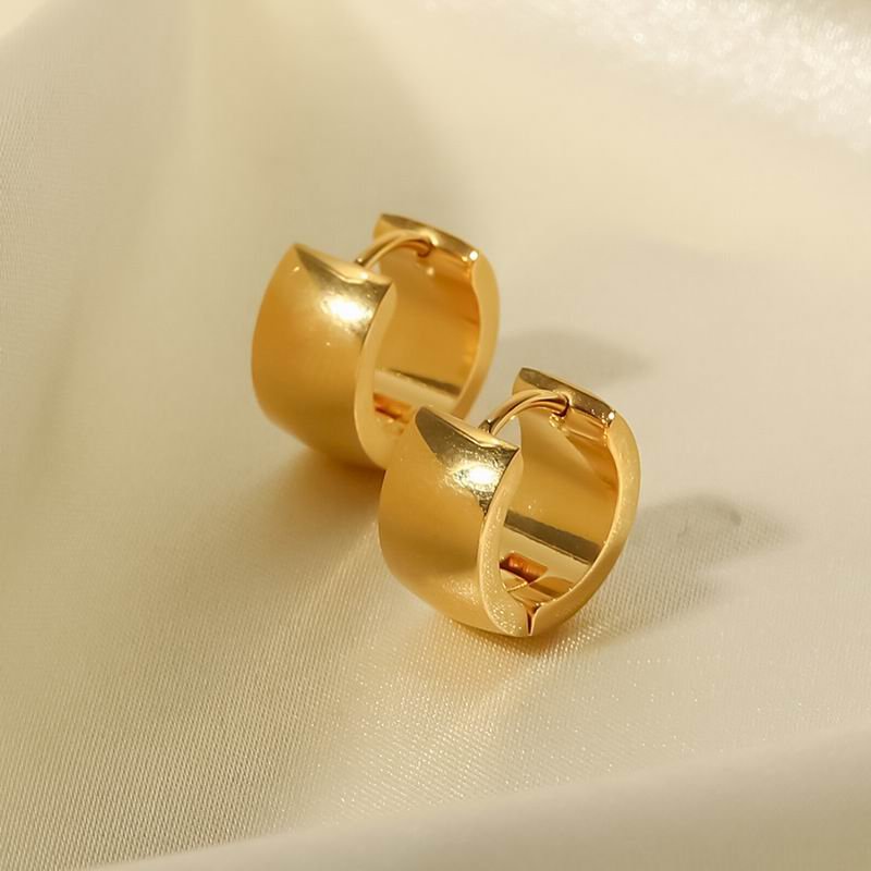new design jewellery High quality cuff earrings stainless steel earring hoop earring for women