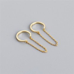 Cuff Chain Earrings