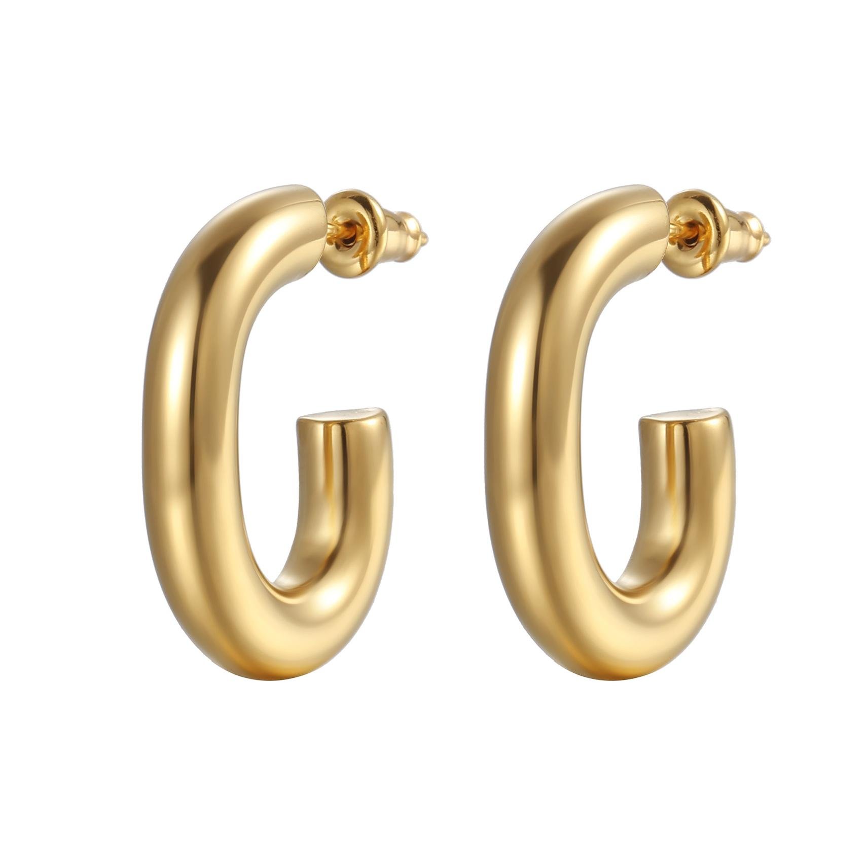 Stainless Steel Alloyohrringe Earrings boucle d'oreille feuille Hoops Men New Fashion 925 Ear Cuff Good Quality Farm Earrings