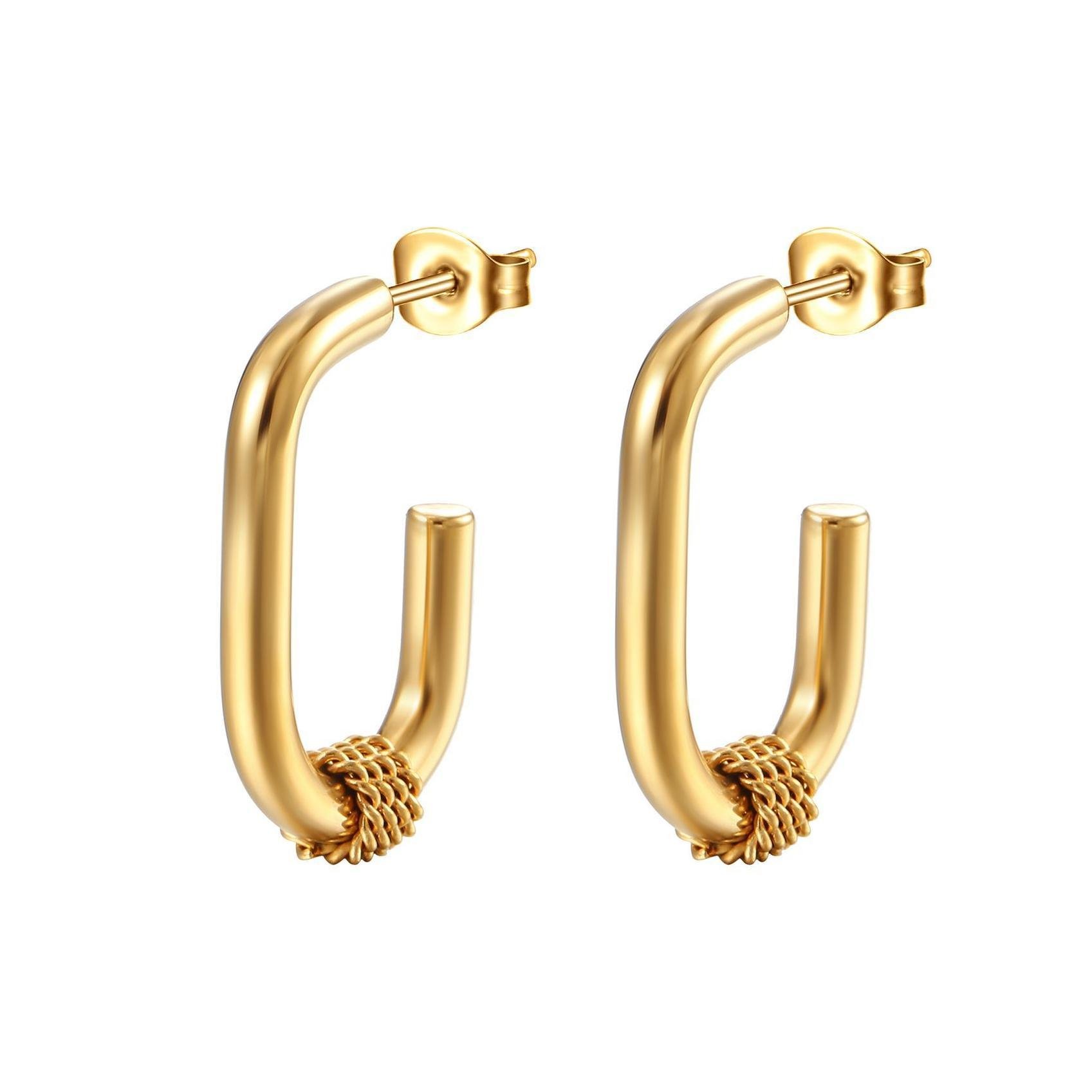 Stainless Steel Alloyohrringe Earrings boucle d'oreille feuille Hoops Men New Fashion 925 Ear Cuff Good Quality Farm Earrings