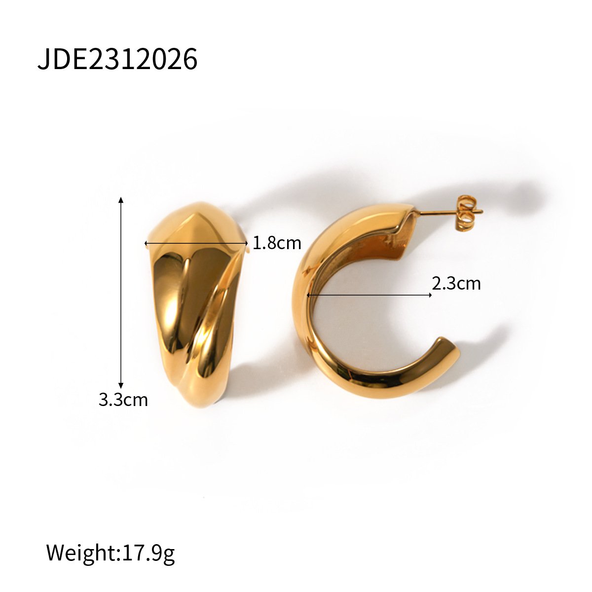 Factory direct sales new French retro turquoise earrings European and American fashion high-end light luxury women's earrings