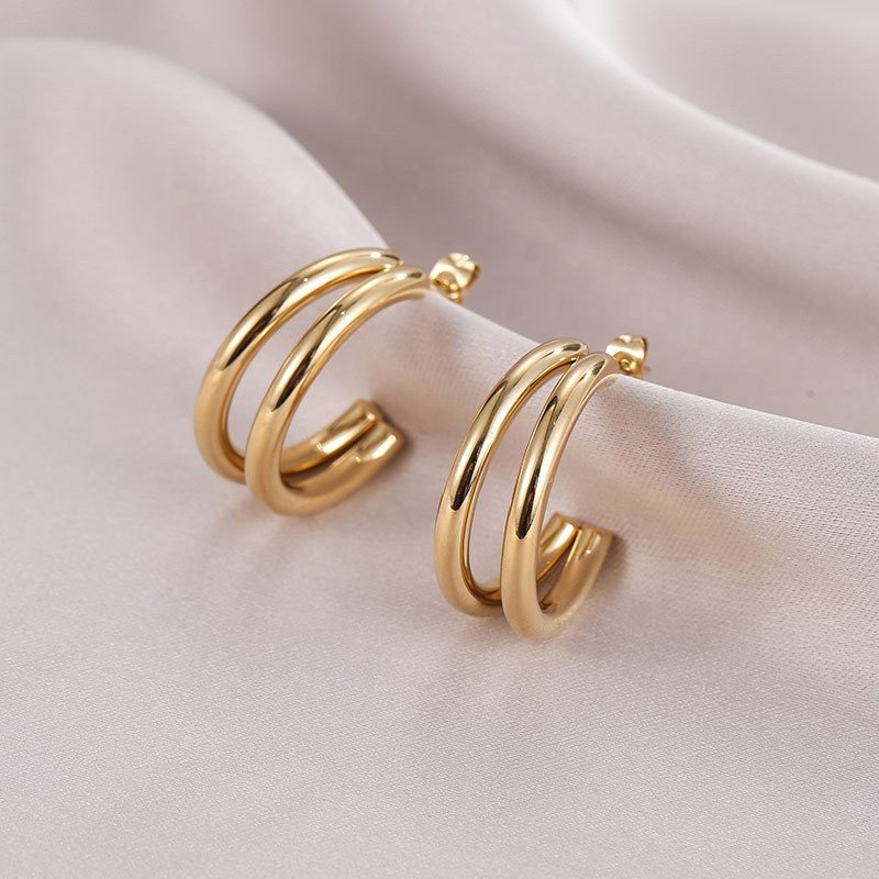 New Fast Delivery Shell Earrings Fancy Stud Earring Unique Stud Earrings