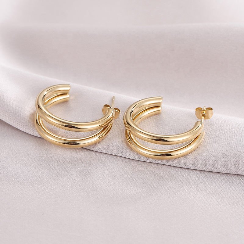 New Fast Delivery Shell Earrings Fancy Stud Earring Unique Stud Earrings