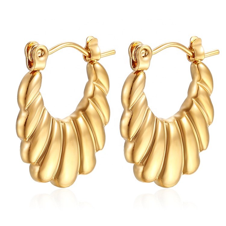 New Fast Delivery Shell Earrings Fancy Stud Earring Unique Stud Earrings