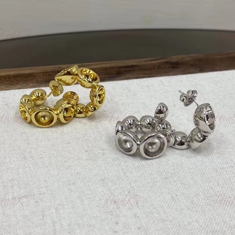 fine jewelry minimalist to unisex creole edgy earrings wholesale bulk y2k earrings classic vintage fashion jewelry stud earrings
