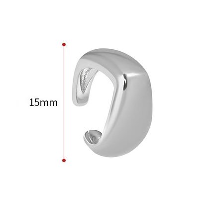 New Fashion Unique Design 925 Sterling Silver Ear Cuff Non-pierced Simple Style Minority S925 Silver Earrings For Women EB168