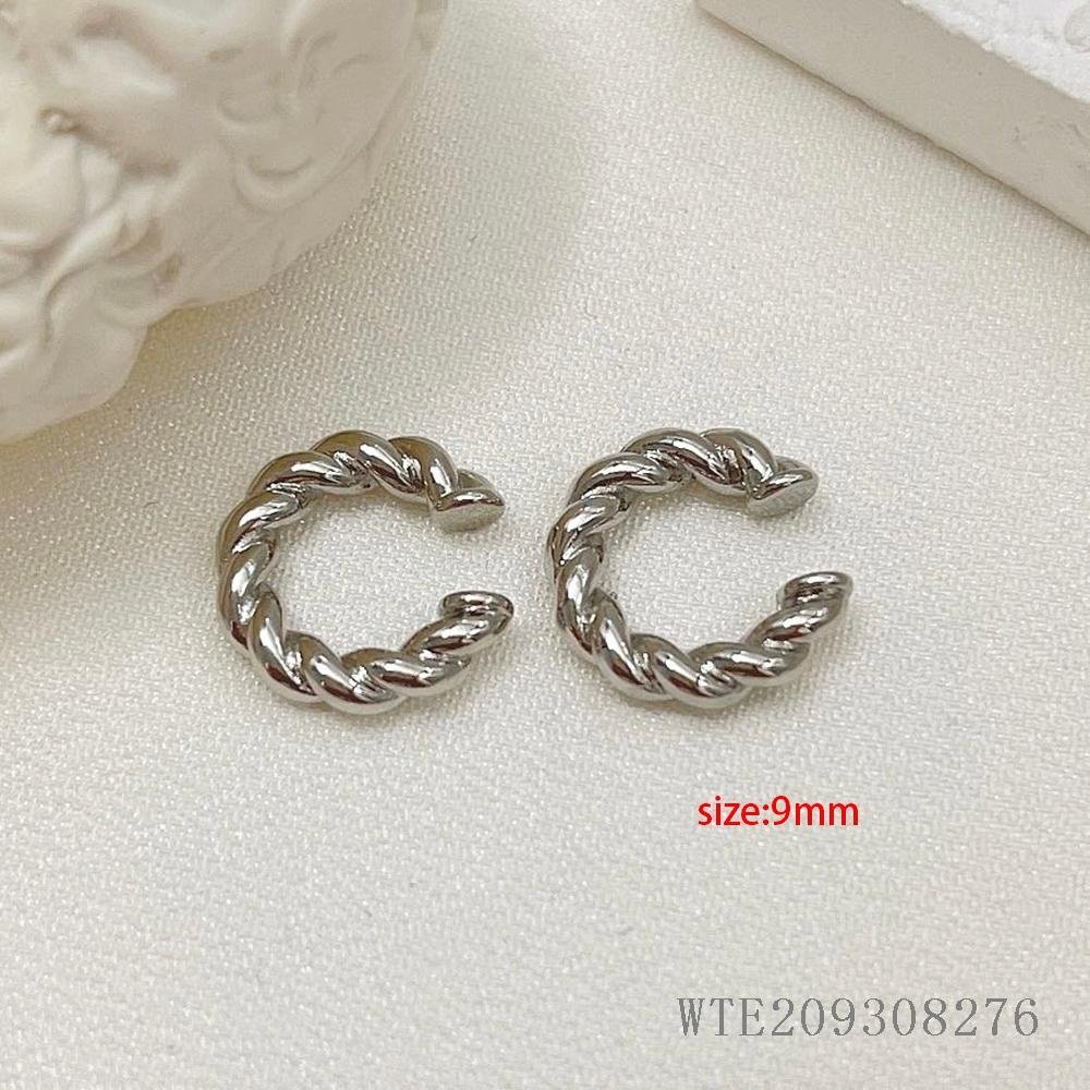Fashion jewelry Gold Plated concise small ear cuff for women gift