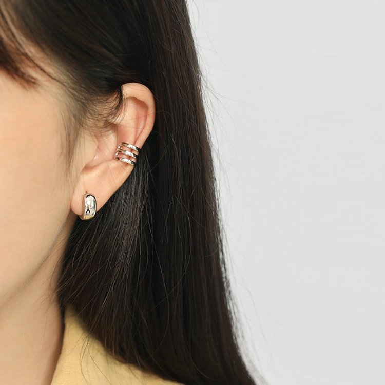 Simple fine jewelry multiple styles clip on earrings 925 sterling silver