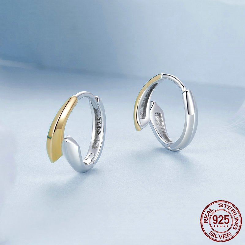 European And American High Grade 925 Sterling Silver Hoop Earrings Retro Hollow Butterfly Earrings Scorpion Earrings For Women