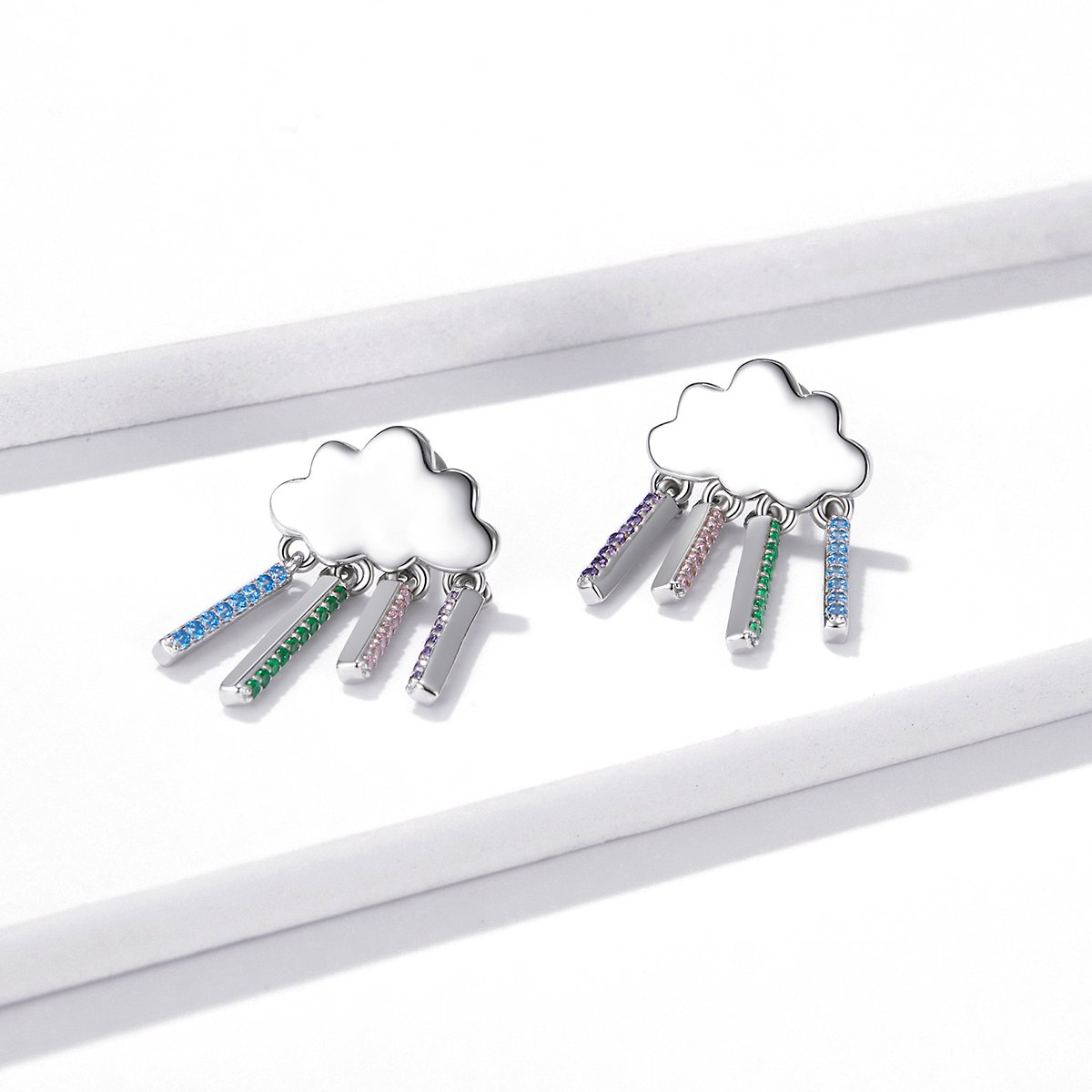 925 Sterling Silver Drop Earrings for Women Fashion Designer Jewelry