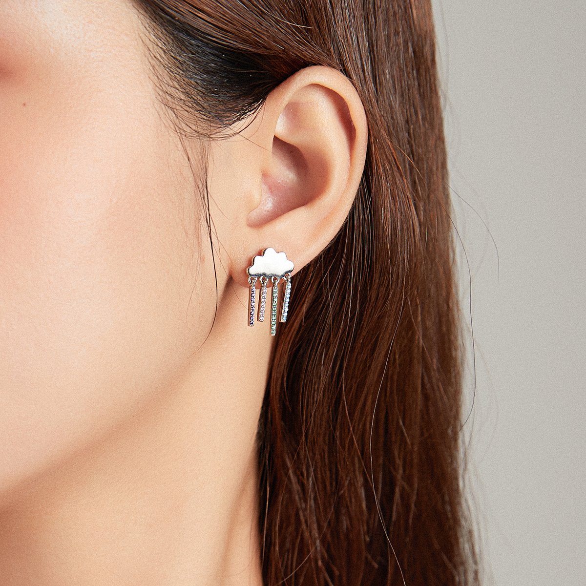 925 Sterling Silver Drop Earrings for Women Fashion Designer Jewelry