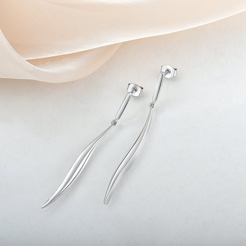 Xlove Fashion Luxury long Drop cuff Earrings For Women Elegant earring Fine Jewelry