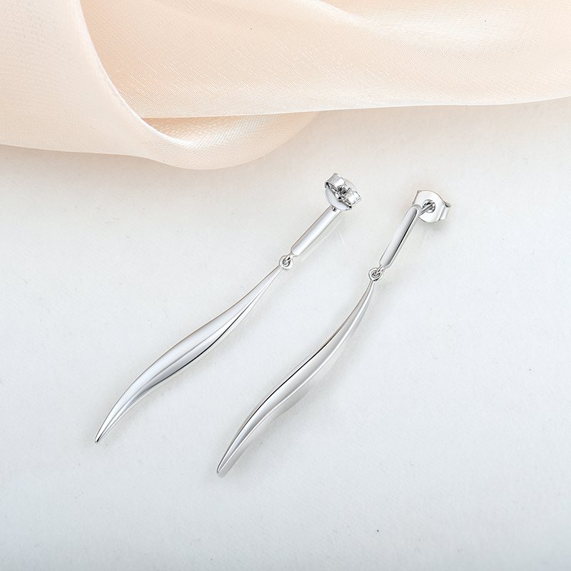 Xlove Fashion Luxury long Drop cuff Earrings For Women Elegant earring Fine Jewelry