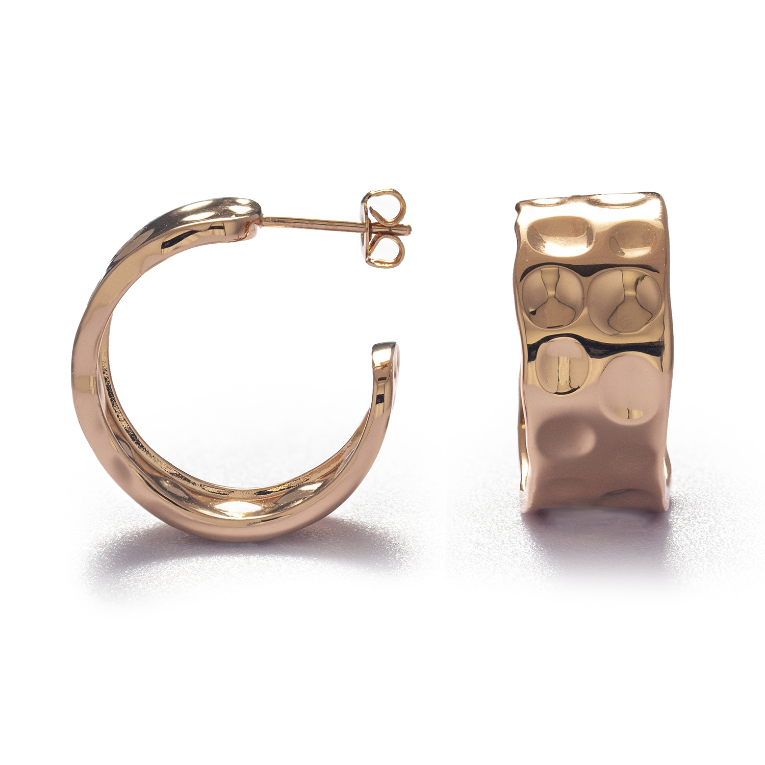 Wholesale Charming Jewelry Accessory Fashionable Simple Gold Plated Fashion Stud Earrings for Anniversary or Gift