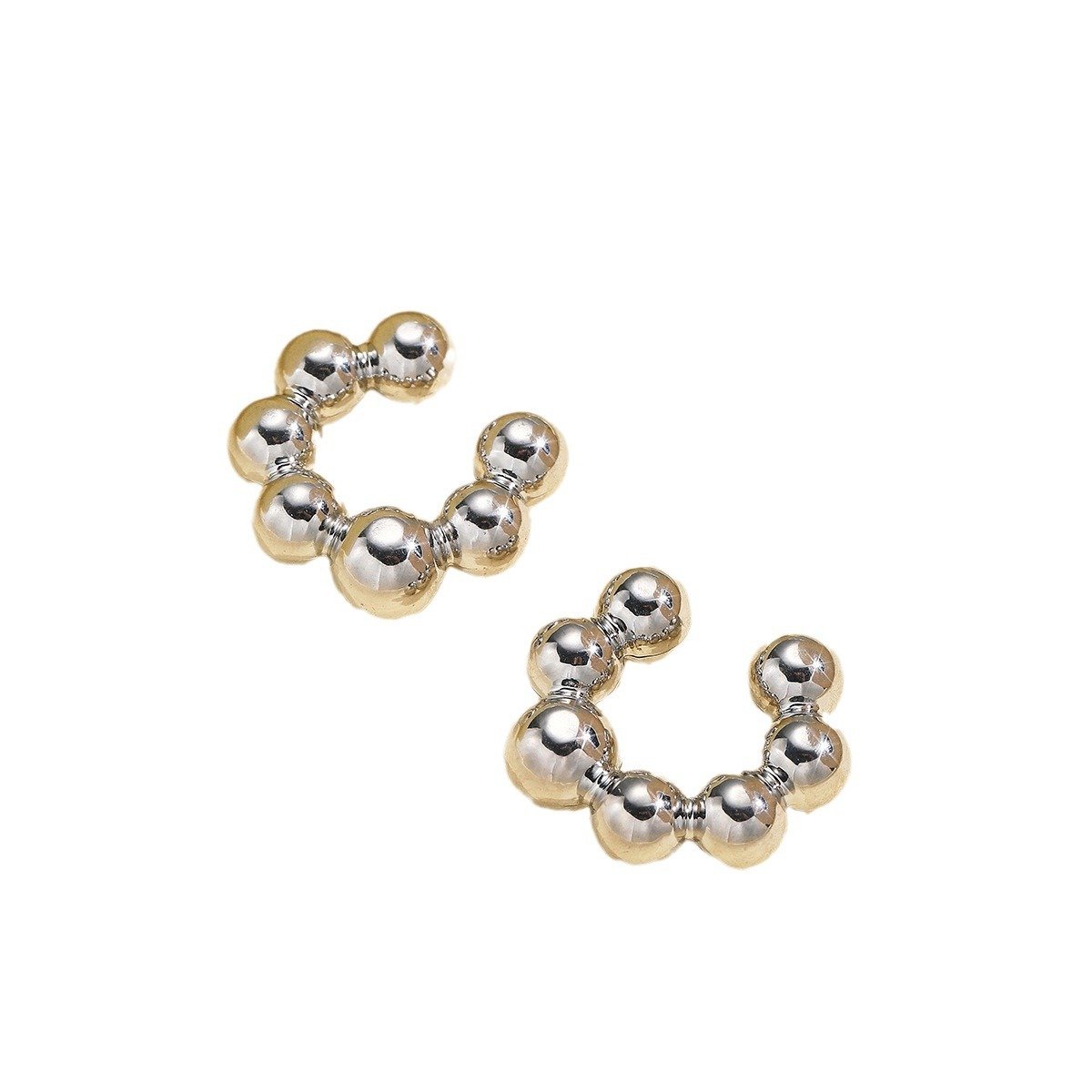 Punk Non Piercing Gold Color Clip Earring Chunky Ear Cuff Women 2024 Statement Thick Cartilage Cuff Earrings Jewelry Gifts