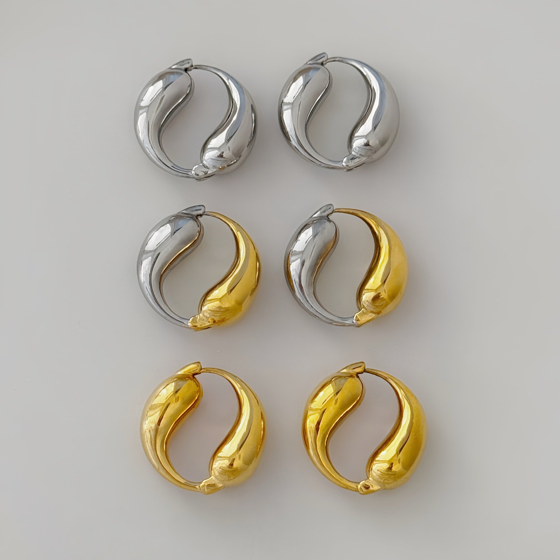 Special Offer fashion jewelry 18k gold plated Cubic zirconia Stud Earrings Women Earring For woman Cute Different Colours