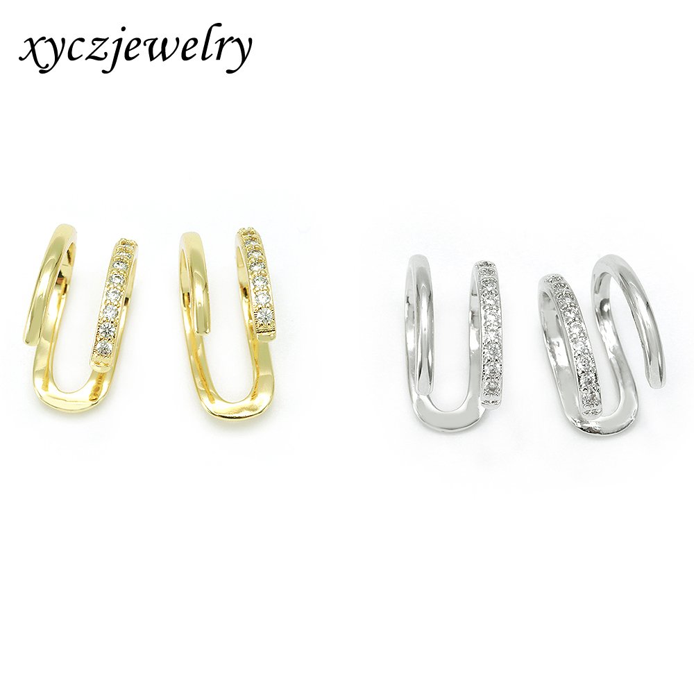 Wholesale 18k Gold Plated Ear Cuff Earrings Jewelry Small Circle Hoop Earrings